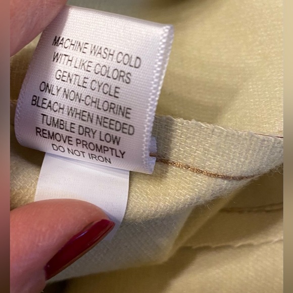 New Vylette sz Jr 13 Faux Leather Cargo Jogger Pants brown or tan new - Picture 5 of 7